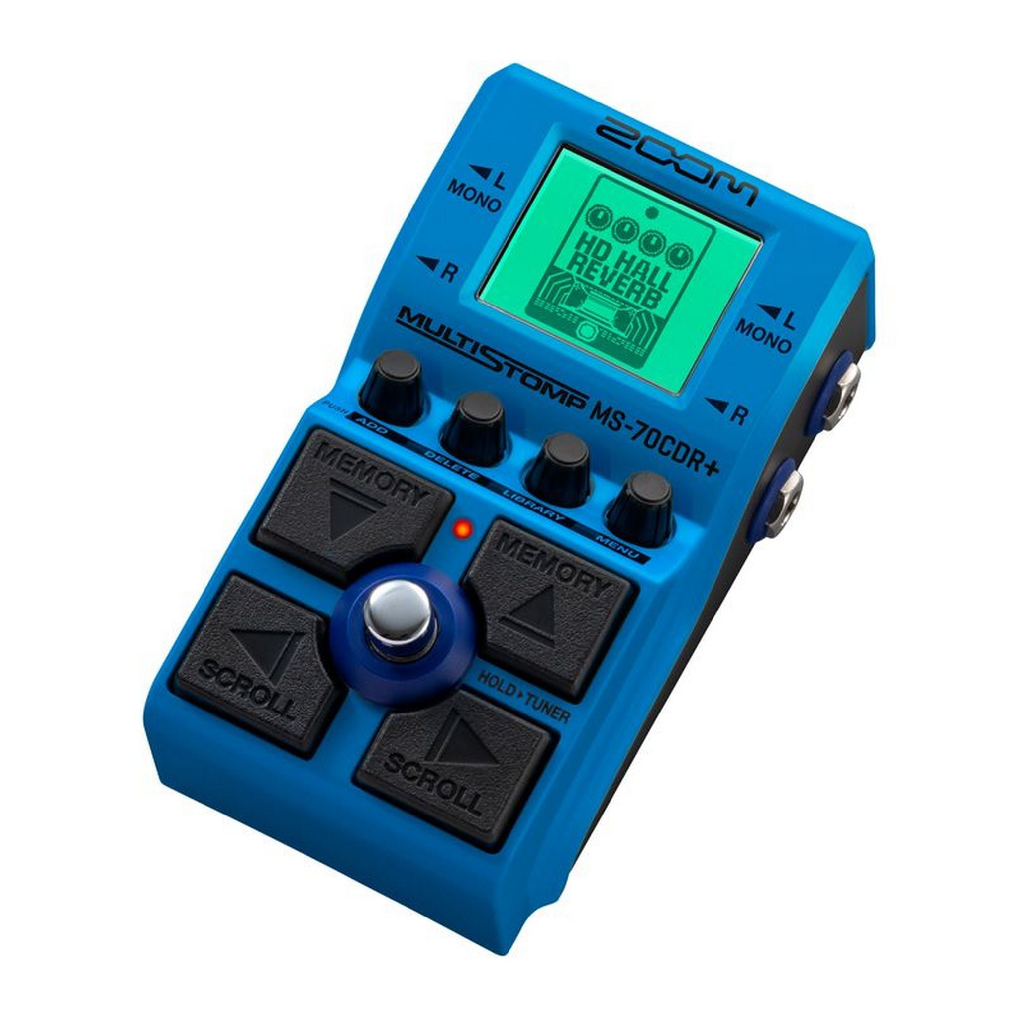 Zoom MS-70CDR+ Compact MultiStomp Guitar Effects Pedal with 80+ Effects