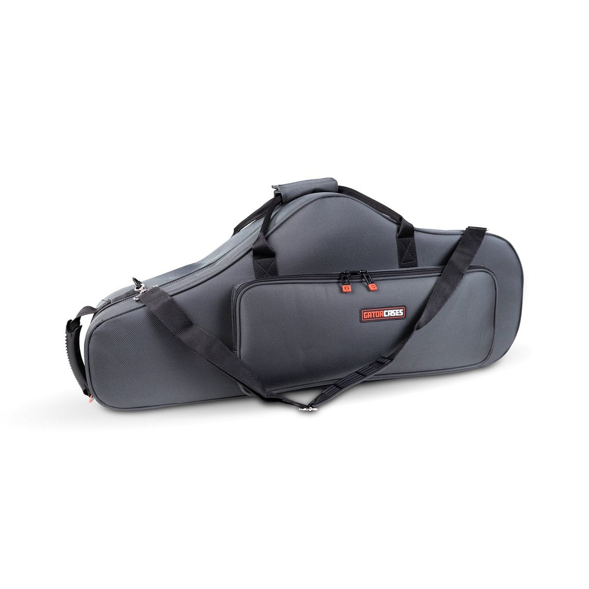 Gator Adagio Series High - Quality Shaped EPS Polyfoam Ultra - Lightweight Protective Case for Bb Tenor Saxophone