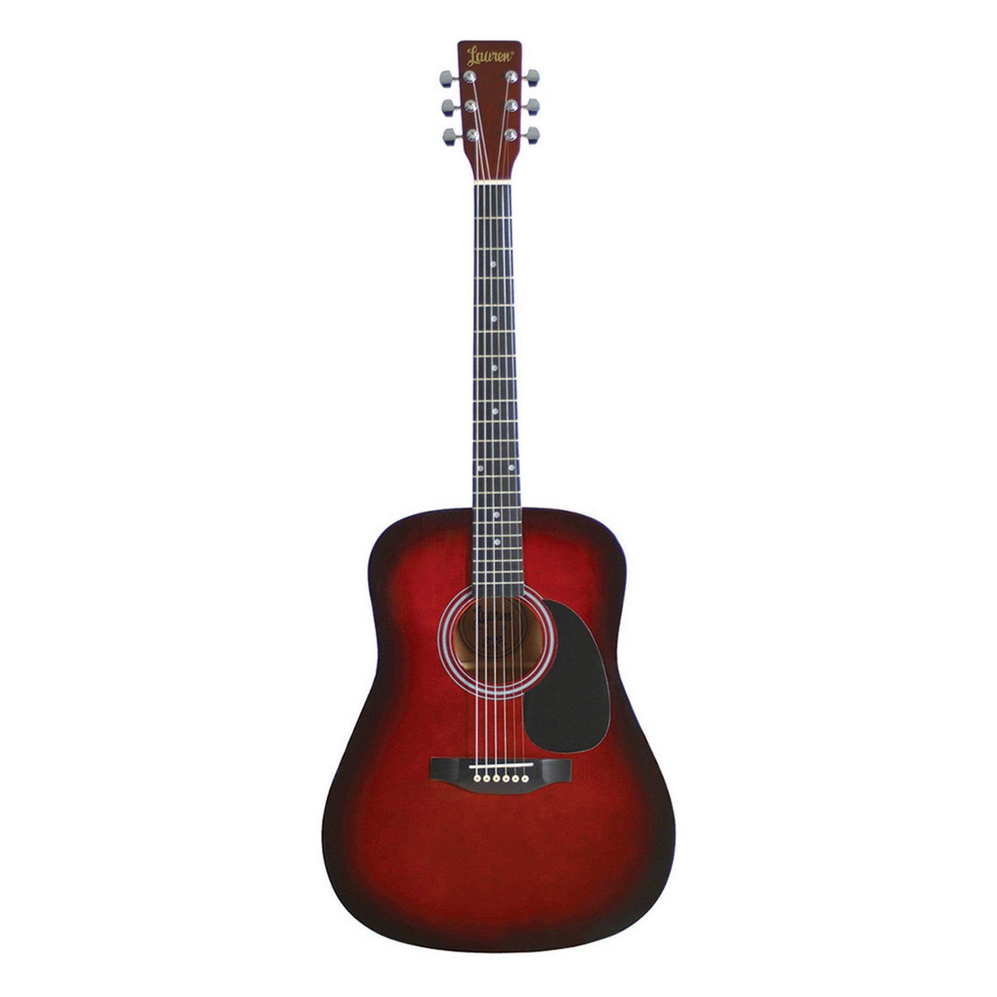 Brown 6-String Dreadnought Lauren LA125BR Acoustic Guitar